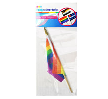 Load image into Gallery viewer, Rainbow Stick Flag
