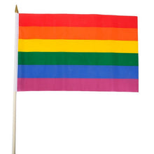 Load image into Gallery viewer, Rainbow Stick Flag
