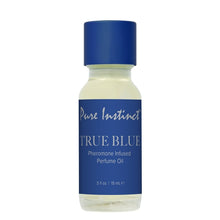Load image into Gallery viewer, Pure Instinct Pheromone Infused Parfum True Blue .5oz/ 15ml
