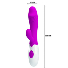 Load image into Gallery viewer, Pretty Love Snappy 30 Function Silicone Vibrator
