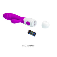 Load image into Gallery viewer, Pretty Love Snappy 30 Function Silicone Vibrator
