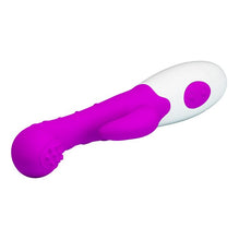 Load image into Gallery viewer, Pretty Love Arthur Rabbit Vibrator Silicone Purple
