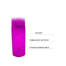 Load image into Gallery viewer, Pretty Love Webb Rabbit Vibrator Fuschia
