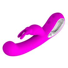 Load image into Gallery viewer, Pretty Love Webb Rabbit Vibrator Fuschia
