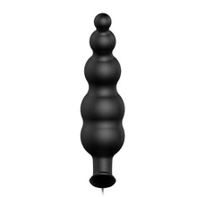 Load image into Gallery viewer, Pretty Love Vibrating Bead Butt Plug Black
