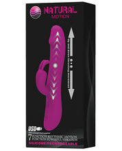 Load image into Gallery viewer, Pretty Love Natural Motion 7 Function Rabbit Silicone Purple
