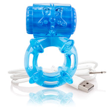 Load image into Gallery viewer, Screaming O Charged Big O Blue Cock Ring
