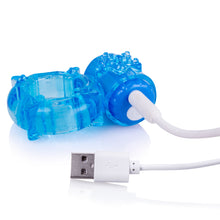 Load image into Gallery viewer, Screaming O Charged Big O Blue Cock Ring
