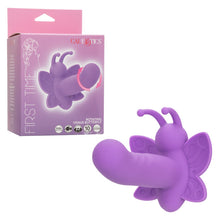 Load image into Gallery viewer, First Time Vibe Rotating Venus Butterfly Rechargeable
