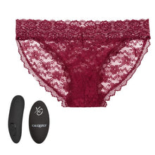 Load image into Gallery viewer, Remote Control Lace Panty Set L/xl Burgundy

