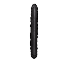 Load image into Gallery viewer, Black Jack 12in Veined Double Dong

