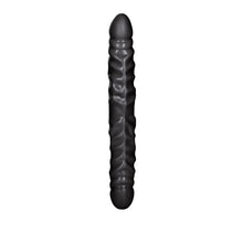 Load image into Gallery viewer, Black Jack 12in Veined Double Dong
