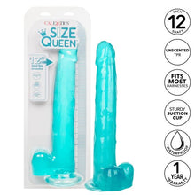 Load image into Gallery viewer, Size Queen 12in Blue
