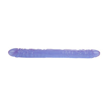 Load image into Gallery viewer, Reflective Gel Veined Double Dong 17.5in
