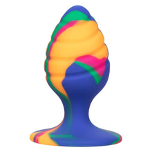 Load image into Gallery viewer, Cheeky Medium Swirl Tie Dye Plug
