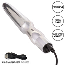 Load image into Gallery viewer, Rechargeable Anal Probe Silver
