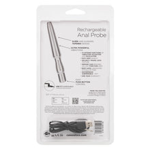 Load image into Gallery viewer, Rechargeable Anal Probe Silver
