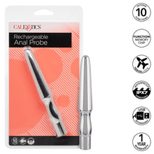 Load image into Gallery viewer, Rechargeable Anal Probe Silver
