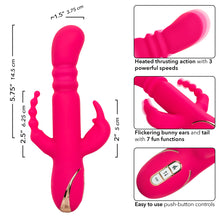 Load image into Gallery viewer, Jack Rabbit Signature Heated Triple Fantasy Rabbit
