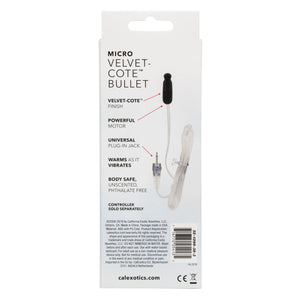 Sterling Velvet Micro Bullet