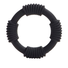 Load image into Gallery viewer, Adonis Silicone Ring Hercules Black
