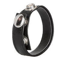 Load image into Gallery viewer, Black Leather Ring
