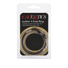 Load image into Gallery viewer, Black Leather Ring
