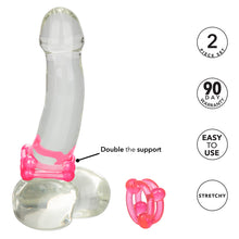 Load image into Gallery viewer, Island Rings Double Stackers- Pink
