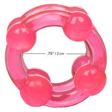 Load image into Gallery viewer, Island Rings Double Stackers- Pink

