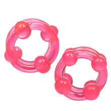 Load image into Gallery viewer, Island Rings Double Stackers- Pink
