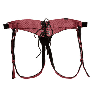 Her Royal Harness The Regal Queen Red