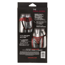 Load image into Gallery viewer, Her Royal Harness The Regal Queen Red

