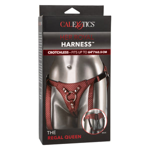 Her Royal Harness The Regal Queen Red