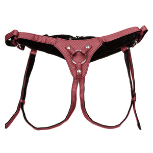 Her Royal Harness The Regal Queen Red