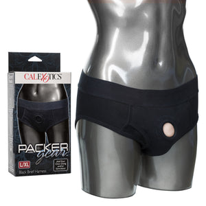 Packer Gear Black Brief Harness L/xl