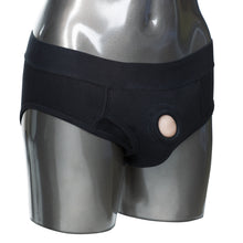 Load image into Gallery viewer, Packer Gear Black Brief Harness L/xl
