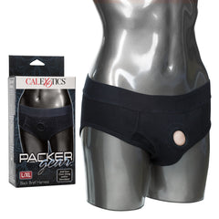 Packer Gear Black Brief Harness L/xl
