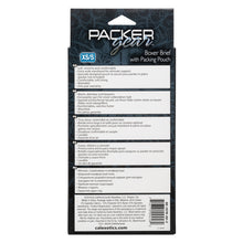 Load image into Gallery viewer, Packer Gear Boxer Brief W/ Packing Pouch Xs/s
