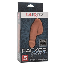 Load image into Gallery viewer, Packer Gear Brown Packing Penis 5in
