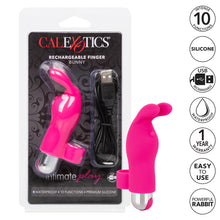 Load image into Gallery viewer, Intimate Play Rechargeable Finger Bunny

