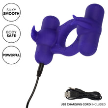 Load image into Gallery viewer, Silicone Rechargeable Triple Orgasm Enhancer
