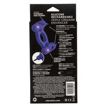Load image into Gallery viewer, Silicone Rechargeable Triple Orgasm Enhancer
