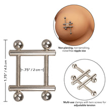 Load image into Gallery viewer, Nipple Grips Crossbar Nipple Vices

