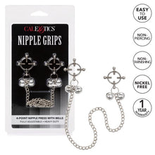 Load image into Gallery viewer, Nipple Grips 4-point Nipple Press W/ Bells
