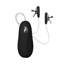 Load image into Gallery viewer, Nipple Play Nipple Teasers Vibrating &amp; Heated Black
