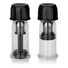 Load image into Gallery viewer, Nipple Play Vacuum Twist Suckers Black
