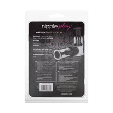 Load image into Gallery viewer, Nipple Play Vacuum Twist Suckers Black
