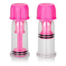 Load image into Gallery viewer, Nipple Play Vacuum Twist Suckers Pink
