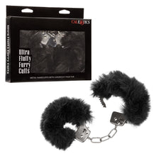 Load image into Gallery viewer, Ultra Fluffy Furry Cuffs Black
