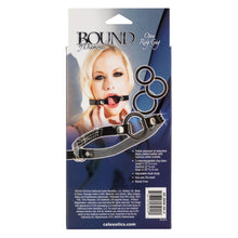 Load image into Gallery viewer, Bound By Diamonds Open Ring Gag
